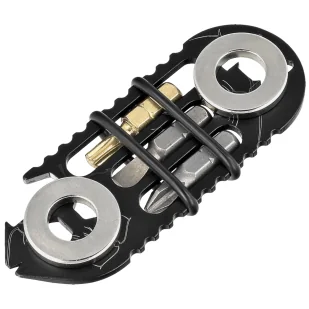 MultiTool Turq Gear Plankton Series Expansion (Tool No.6, bits, neodium magnet) Ceracote Graphite Black - Multitools - miniaturka - grafika 1