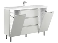 Szafki łazienkowe - Szafka Stojąca Z Umywalką ETH 120 cm K - Kaszmir Mat - miniaturka - grafika 1