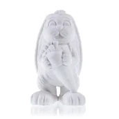 Kolorowanki, wyklejanki - Kolorowanka 3D Figurka gipsowa Zając - miniaturka - grafika 1