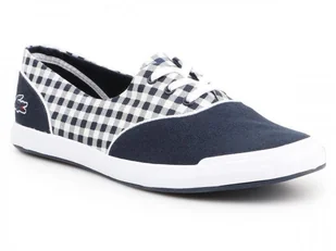 Baleriny Lacoste Lancelle Lace 3 EYE 216 1 SPW 7-31SPW0044003 - Trampki damskie - miniaturka - grafika 1