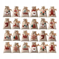 Ozdoby bożonarodzeniowe - ŚWIĄTECZNY KALENDARZ ADWENTOWY DIY ZESTAW NA BOŻE NARODZENIE DUŻY PREZENT - miniaturka - grafika 1