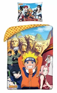 Pościel 140x200 Naruto poszewka 70x90 3264BL Halantex - Pościel dla dzieci - miniaturka - grafika 1