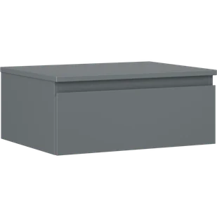 Mexen Orio szafka łazienkowa podumywalkowa 60 cm z blatem, 1 szuflada, grafit mat - 91A10-06023-1-BFC66 - Szafki łazienkowe - miniaturka - grafika 1