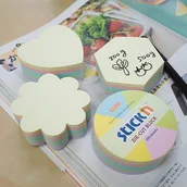 Gadżety  do biura - Notes samoprzylepny, mix wzorów - miniaturka - grafika 1