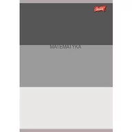 Zeszyty szkolne - Unipap zeszyt okładka laminowana A5, 60 kartek, krata, matematyka ze ściągą COLOR STRIPES - miniaturka - grafika 1