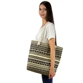 Torebki damskie - TORBA damska duża PLAŻOWA koszyk shopper LATO na ramię pojemna - miniaturka - grafika 1