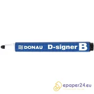 Markery do tablic - MARKER DO TABLIC SUCHOŚCIER. DONAU D-SIGNER B, CZARNY - miniaturka - grafika 1