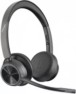 Słuchawki - Plantronics Voyager 4320 UC USB-A Stereo CS - with Charge Stand (218476-01) - miniaturka - grafika 1