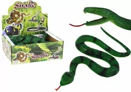 Klocki - Zielony Wąż Gumowy z Czarnymi Łatkami Strukturowy - miniaturka - grafika 1