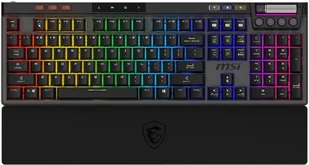 KEYBOARD GAMING BLACK US/STRIKE PRO W SILENT US MSI - Klawiatury - miniaturka - grafika 1