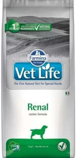 FARMINA Vet Life Dog Renal 12kg + BAYER Kiltix Obroża dla psów dużych dł 70cm - Sucha karma dla psów - miniaturka - grafika 2