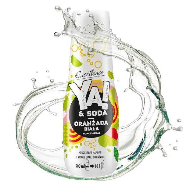 Syrop Ya Soda Biała Oranżada Koncentrat Do Saturatora Wody 500ml Classic