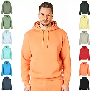 RIPT Performance Ript Essentials by Ript Performance RCSWT763 męska bluza z kapturem miękka w dotyku Lougewear bluza z kapturem pomarańczowy XL RCSWT763_ORANG_XL - Bluzy męskie - miniaturka - grafika 1