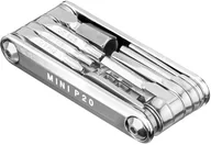 Narzędzia rowerowe - Topeak Mini P20 Narzędzie wielofunkcyjne, srebrny 2022 Narzędzia wielofunkcyjne i mini narzędzia 15400155 - miniaturka - grafika 1