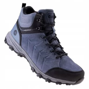 Buty trekkingowe Hi Tec Helone WP Smoke Blue 42 - Buty trekkingowe męskie - miniaturka - grafika 1