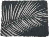 Legowiska dla psów - ZOLUX Posłanie izolujące dry bed z wzorem roślinnym 75x120 kol. szary - miniaturka - grafika 1