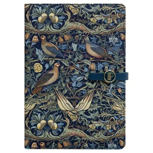 PAPERDOT, PLANER GRANATOWY W KWIATY - Planery - miniaturka - grafika 1