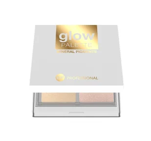 Bell Professional Glow Palette - Rozświetlacze do twarzy i ciała - miniaturka - grafika 1