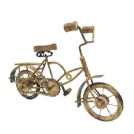 Dekoracje domu - Figurka metalowa rower - miniaturka - grafika 1
