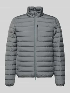Kurtka pikowana z zamkiem błyskawicznym dwustronnym model ‘ERION’ - Kurtki męskie - miniaturka - grafika 1