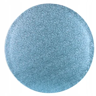 Podkład angielski pod tort jasno niebieski 36 cm GRUBY OKRĄGŁY WYTRZYMAŁY - Dodatki do ciast w proszku - miniaturka - grafika 1