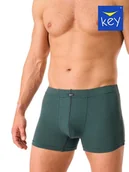 Majtki męskie - SZORTY KEY MXH-323 A26 3XL-4XL (kolor zielony, rozmiar 3XL) - miniaturka - grafika 1