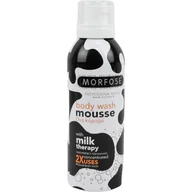 Kosmetyki do kąpieli - Morfose Milk Therapy Body Wash Mousse Pianka-Mus do mycia ciała - miniaturka - grafika 1