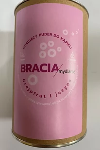 Bracia Mydlarze Puder do kąpieli - Grejpfrut i jeżyna - Kosmetyki do kąpieli - miniaturka - grafika 1