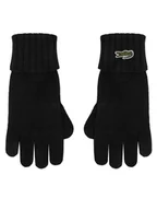 Rękawiczki - Lacoste Rękawiczki RV0452 Czarny - miniaturka - grafika 1