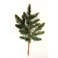 Ozdoby bożonarodzeniowe - Sztuczna gałązka świerkowa, wys. 47 cm, zielony - miniaturka - grafika 1