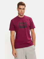 Koszulki męskie - Helly Hansen T-Shirt HH Box 53285 Fioletowy Regular Fit - miniaturka - grafika 1