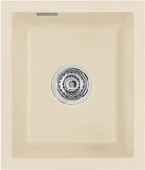Zlewozmywaki - Zlewozmywak ceramiczny SYSTEMCERAM Mera 32 U Noblesse Korek automatyczny 5361 02 - miniaturka - grafika 1
