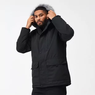 Regatta Męska Kurtka Parka Zimowa Salinger IV Czarny, Rozmiar: 5XL - Kurtki męskie - miniaturka - grafika 1