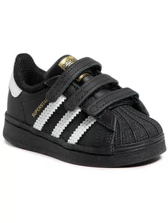 Trampki męskie - Adidas Buty Superstar Cf I EF4843 Czarny - grafika 1