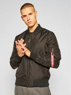 Kurtki męskie - Alpha Industries Kurtka bomber Ma-1 Tt 191103 Czarny Regular Fit - grafika 1