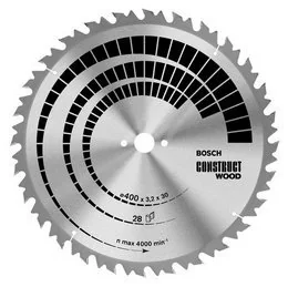 Bosch Tarcza do piły tarczowej Construct Wood 500 x 30 x 3 8 mm 36 SB3 2608640705 1 szt - Tarcze do pił - miniaturka - grafika 3