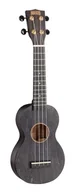 Inne akcesoria muzyczne - Ukulele sopranowe Mahalo MS1TBK Slimline czarne - miniaturka - grafika 1