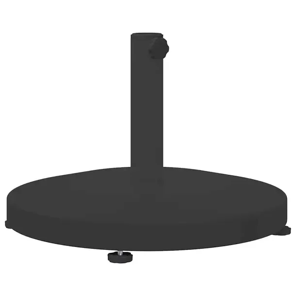 Podstawy parasoli ogrodowych Czarny 48 x 48 x 32 cm Stal, Beton