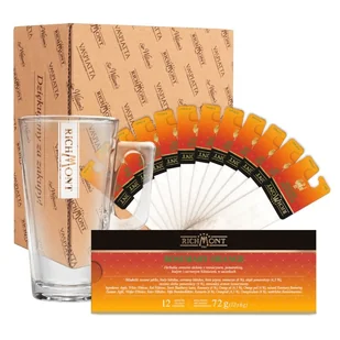 ZESTAW Herbata Richmont Rosemary Orange + Szklanka Richmont Hot 370ml - Herbata - miniaturka - grafika 1