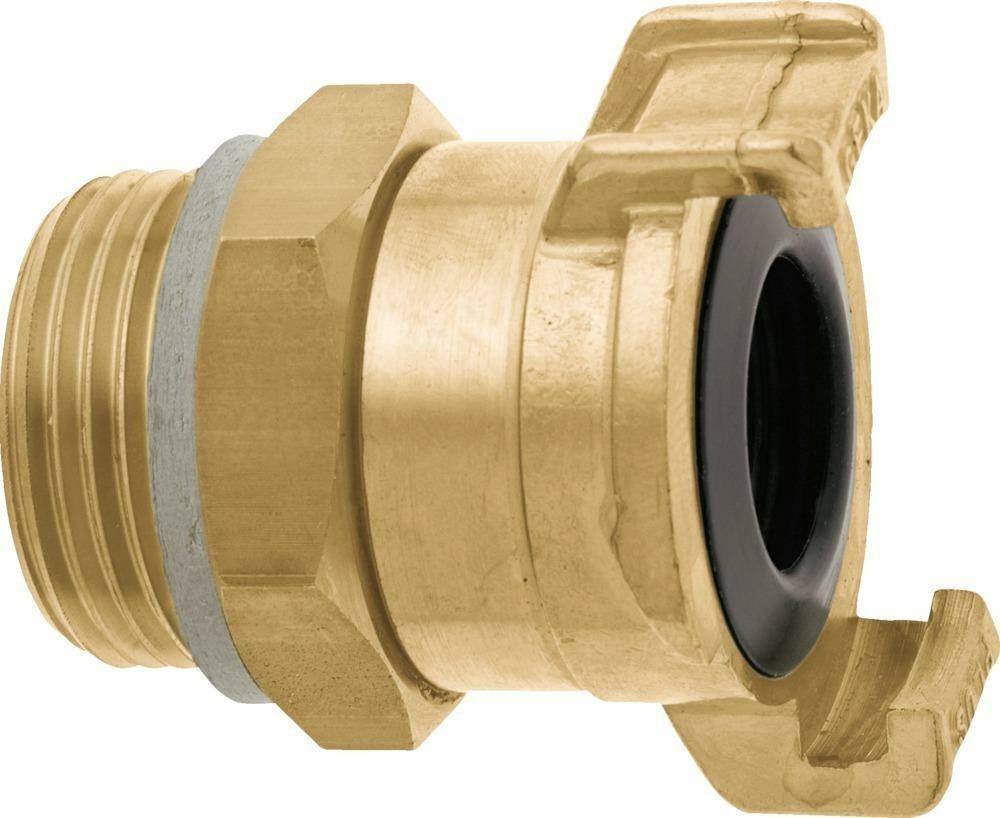 GEKA Zlacze gwintowane GEKA plus 2000 mosiadz, gwint zewn. G1/2