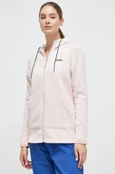 Bluzy damskie - Columbia bluza sportowa Sweater Weather kolor różowy z kapturem melanżowa - miniaturka - grafika 1