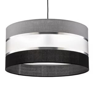 Lampa wisząca Helen szaro-czarno-srebrna, Ø 40cm - Lampy sufitowe - miniaturka - grafika 3