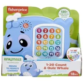 Zabawki interaktywne dla dzieci - Fisher Price Linkimals Interaktywny Wieloryb - miniaturka - grafika 1