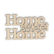 Dekoratorstwo - EKO-DECO, napis, Home sweet home - miniaturka - grafika 1