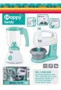 Zabawki AGD - zestaw agd blender i mikser happy family ls8230q - miniaturka - grafika 1