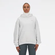 Bluzy damskie - Bluza damska New Balance WT41537AHH  szara - miniaturka - grafika 1