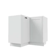 Meble kuchenne - Trento Szafka Narożna D12/90 Biały Mat - miniaturka - grafika 1