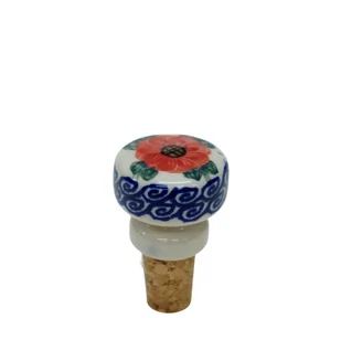 Ceramiczny korek do butelki Ceramika Bolesławiec - Domowy wyrób alkoholu Ceramiczny korek do butelki Ceramika Bolesławiec - Domowy wyrób alkoholu - miniaturka - grafika 1