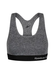 Reebok Biustonosz sportowy "Simone" w kolorze szarym - Koszulki sportowe damskie - miniaturka - grafika 1