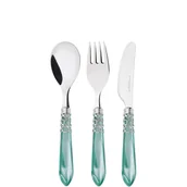 Sztućce dla dzieci - Melodia - zestaw sztućców dla dziecka - morski 07-S6023VM - miniaturka - grafika 1